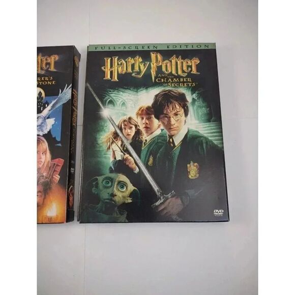 Harry Potter And The Chamber of Secrets DVD & The Sorcerer’s Stone DVD - Picture 4 of 10